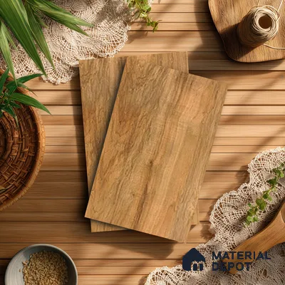 Wooden Look LM 13934 8 ft x 4 ft Texture Finish Decorative Laminate - 1 mm | Suitable for TV Unit, Wardrobe, Kitchen Cabinets