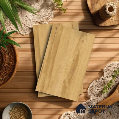 Wooden Look LM 13935 Canton Oak 8 ft x 4 ft Texture Finish Decorative Laminate - 1 mm | Suitable for TV Unit, Wardrobe, Kitchen Cabinets