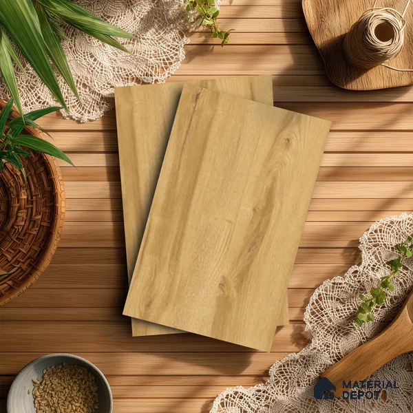 Wooden Look LM 13935 Canton Oak 8 ft x 4 ft Texture Finish Decorative Laminate - 1 mm | Suitable for TV Unit, Wardrobe, Kitchen Cabinets