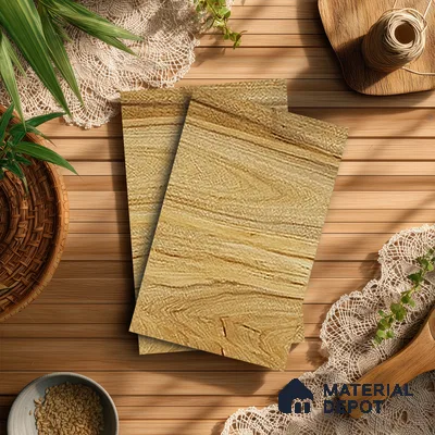Wooden Look LM 13937 8 ft x 4 ft Texture Finish Decorative Laminate - 1 mm | Suitable for TV Unit, Wardrobe, Kitchen Cabinets