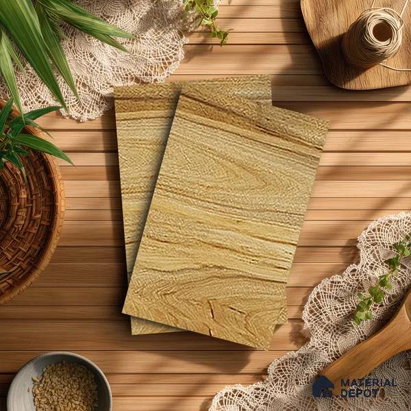 Wooden Look LM 13937 8 ft x 4 ft Texture Finish Decorative Laminate - 1 mm | Suitable for TV Unit, Wardrobe, Kitchen Cabinets