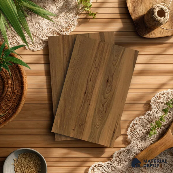 Wooden Look LM 13947 8 ft x 4 ft Texture Finish Decorative Laminate - 1 mm | Suitable for TV Unit, Wardrobe, Kitchen Cabinets