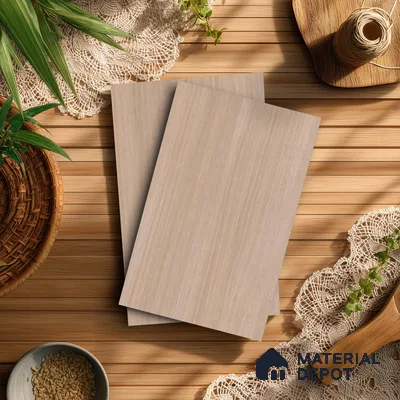 Wooden Look LM 17409 Malaysian Wood 10 ft x 4 ft Texture Finish Decorative Laminate - 1 mm | Suitable for TV Unit, Wardrobe, Kitchen Cabinets