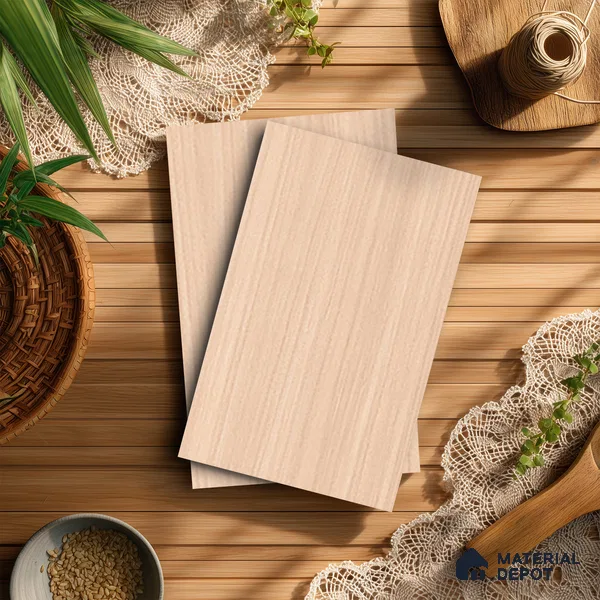 Wooden Look LM 17410 Fresco Pine 10 ft x 4 ft Texture Finish Decorative Laminate - 1 mm | Suitable for TV Unit, Wardrobe, Kitchen Cabinets