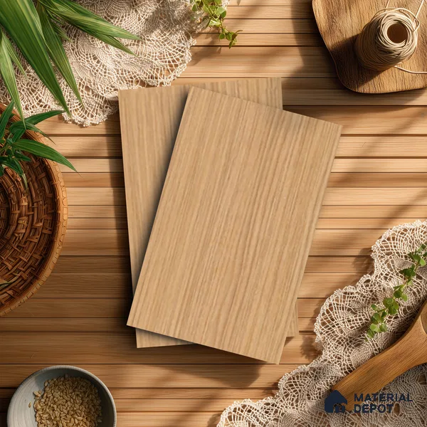 Wooden Look LM 17413 Riva Mille 10 ft x 4 ft Texture Finish Decorative Laminate - 1 mm | Suitable for TV Unit, Wardrobe, Kitchen Cabinets