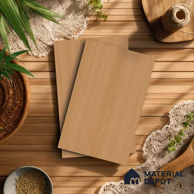 Wooden Look LM 17416 American Fresco 10 ft x 4 ft Texture Finish Decorative Laminate - 1 mm | Suitable for TV Unit, Wardrobe, Kitchen Cabinets