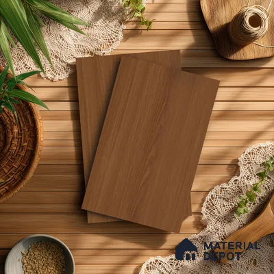 Wooden Look LM 17417 Douglas Fresco 10 ft x 4 ft Texture Finish Decorative Laminate - 1 mm | Suitable for TV Unit, Wardrobe, Kitchen Cabinets
