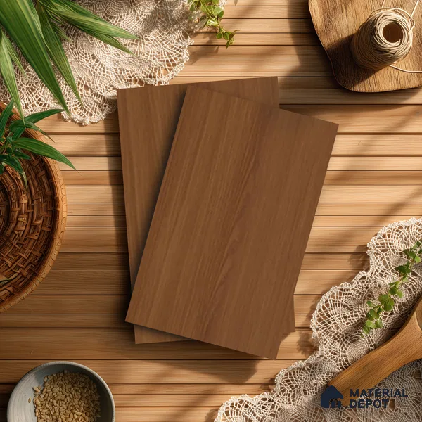 Wooden Look LM 17417 Douglas Fresco 10 ft x 4 ft Texture Finish Decorative Laminate - 1 mm | Suitable for TV Unit, Wardrobe, Kitchen Cabinets