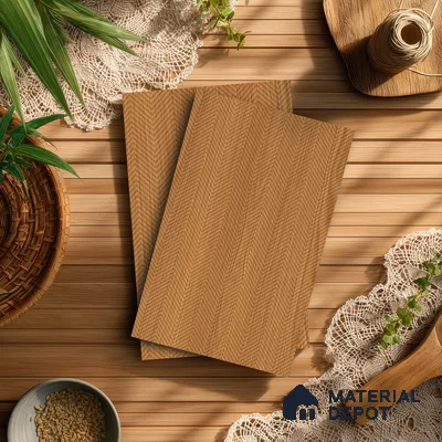 Wooden Look LM 21335 Classy Oak 8 ft x 4 ft Texture Finish Decorative Laminate - 1 mm | Suitable for TV Unit, Wardrobe, Kitchen Cabinets