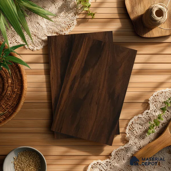 Wooden Look LM 21357 Truffed Figurato 8 ft x 4 ft Matte Finish Decorative Laminate - 1 mm | Suitable for TV Unit, Wardrobe, Kitchen Cabinets