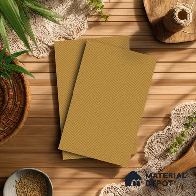Brown Solid Colors Look LM 21377 8 ft x 4 ft Texture Finish Decorative Laminate - 1 mm | Suitable for TV Unit, Wardrobe, Kitchen Cabinets