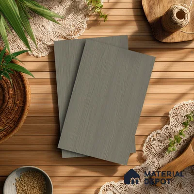 Wooden Look LM 21452 Ash Oak 8 ft x 4 ft Suede Finish Decorative Laminate - 1 mm | Suitable for TV Unit, Wardrobe, Kitchen Cabinets