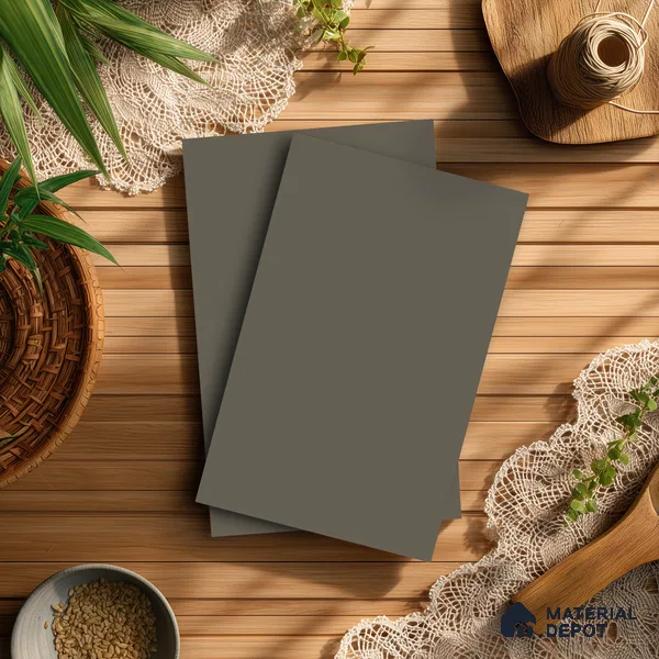 Urban Beige Solid Colors Look LM 23724 8 ft x 4 ft Matte Finish Decorative Laminate - 1 mm | Suitable for Living Room, Kitchen, Office