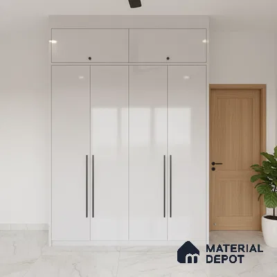 Ferrero 1B 0805 Pale Orchid 8 ft x 4 ft Solid Series High Gloss Finish Acrylic Laminate - 1.5 mm (LM 01152) | Matching Edgeband Code - 805 | Suitable for Kitchen Cabinets, Study Areas, Wardrobe