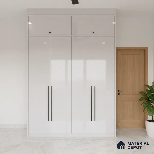 Ferrero 1B 0805 Pale Orchid 8 ft x 4 ft Solid Series High Gloss Finish Acrylic Laminate - 1.5 mm (LM 01152) | Matching Edgeband Code - 805 | Suitable for Kitchen Cabinets, Study Areas, Wardrobe