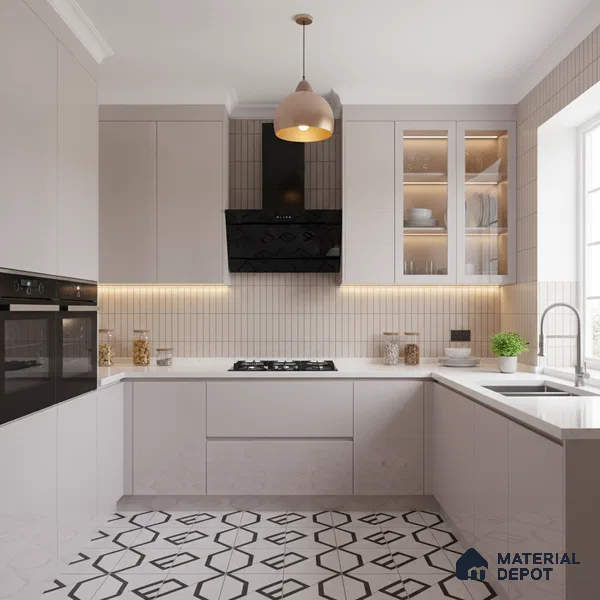 Ferrero 1B 0815 Pastel Violet 8 ft x 4 ft Solid Series High Gloss Finish Acrylic Laminate - 1.5 mm (LM 01158) | Matching Edgeband Code - 815 | Suitable for Kitchen Cabinets, Study Areas, Wardrobe