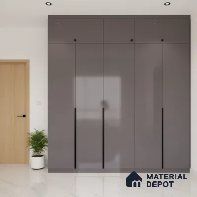 Ferrero 1C 01509 Aged Granite 8 ft x 4 ft High Gloss Finish 6H Anti Scratch Acrylic Laminate - 1.5 mm | Suitable for Living Room, Kitchen, Office