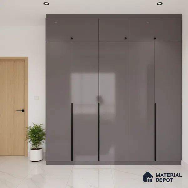 Ferrero 1C 01509 Aged Granite 8 ft x 4 ft High Gloss Finish 6H Anti Scratch Acrylic Laminate - 1.5 mm | Suitable for Living Room, Kitchen, Office