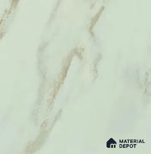 LU 4929 Blanco Gold Marble White Glossy Finish Decorative Laminate | Suitable for interior applications in Kitchen Cabinates, Furniture, Wardrobe - 1 mm