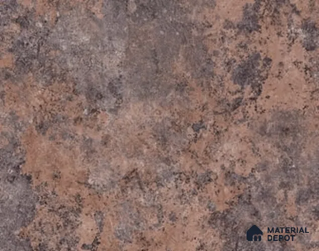 Stone Look LU 5889 Corroded Metal Pink Glossy Finish Decorative Laminate | Suitable for interior applications in Kitchen Cabinates, Furniture, Wardrobe - 1 mm