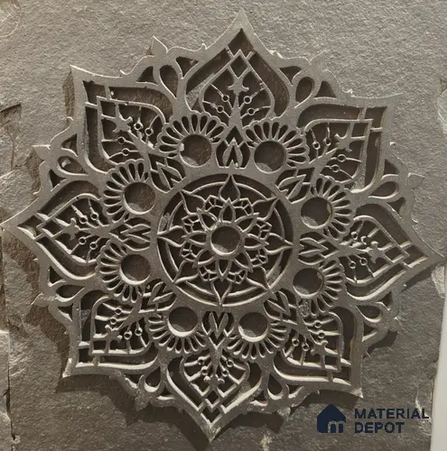 Duco Paintable Mandala Style 8 ft x 8 ft CNC Made HDHMR - 18 mm
