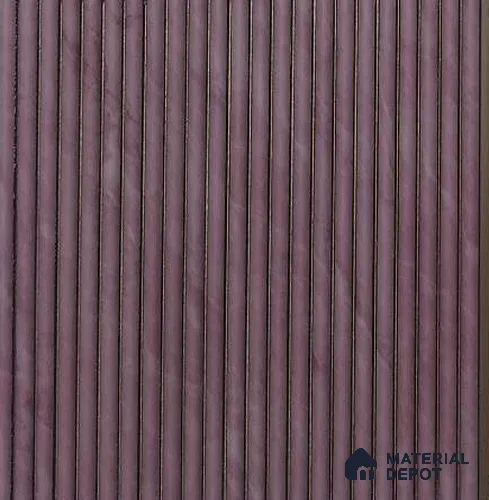 Pink Stone Look Charcoal Louver/Panel 8 ft x 6.1 inch - 7 mm | Ideal for Feature Wall, Living Room, Bedroom, Home, TV Unit | PN 07012
