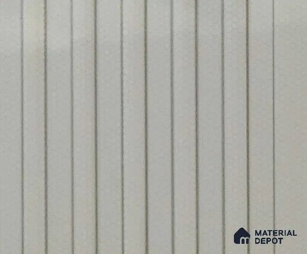 Beige Plain Colour Look Charcoal Louver/Panel 9.5 ft x 4.7 inch - 11 mm | Ideal for Feature Wall, Living Room, Bedroom, Home, TV Unit | PN 07169