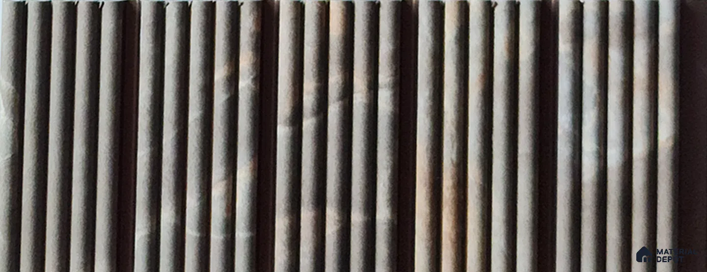 Grey Marble Look Charcoal Louver/Panel 9.5 ft x 7.8 inch - 6 mm | Ideal for Feature Wall, Living Room, Bedroom, Home, TV Unit | PN 07033