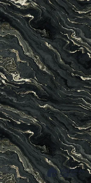 Black Marble Look LM 22282 8 ft x 4 ft Texture Finish Decorative Laminate - 1 mm | Suitable for TV Unit, Wardrobe, Kitchen Cabinets