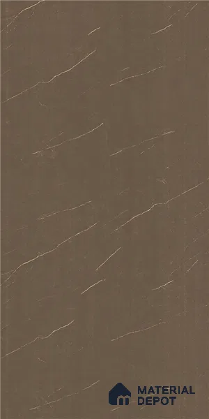 Brown Marble Look LM 21997 8 ft x 4 ft Texture Finish Decorative Laminate - 1 mm | Suitable for TV Unit, Wardrobe, Kitchen Cabinets