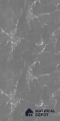 Grey Marble Look LM 22019 8 ft x 4 ft Texture Finish Decorative Laminate - 1 mm | Suitable for TV Unit, Wardrobe, Kitchen Cabinets