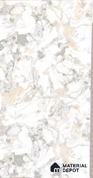 Beige Marble Look LM 22022 8 ft x 4 ft Texture Finish Decorative Laminate - 1 mm | Suitable for TV Unit, Wardrobe, Kitchen Cabinets