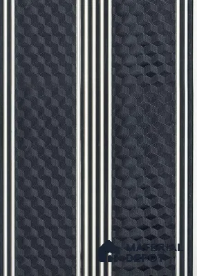 Grey Patterned Look PN 06510 8 ft x 1 ft Charcoal Panel/Louver - 6 mm