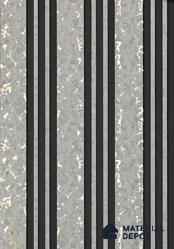 Grey Patterned Look PN 06514 8 ft x 1 ft Charcoal Panel/Louver - 6 mm