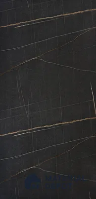 Black Marble Look LM 22040 8 ft x 4 ft Texture Finish Decorative Laminate - 1 mm | Suitable for TV Unit, Wardrobe, Kitchen Cabinets