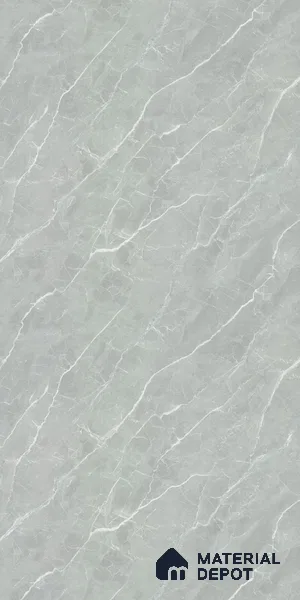 Grey Marble Look LM 22065 8 ft x 4 ft Texture Finish Decorative Laminate - 1 mm | Suitable for TV Unit, Wardrobe, Kitchen Cabinets