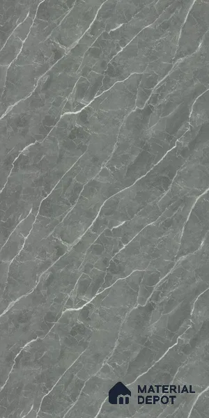 Grey Marble Look LM 22066 8 ft x 4 ft Texture Finish Decorative Laminate - 1 mm | Suitable for TV Unit, Wardrobe, Kitchen Cabinets