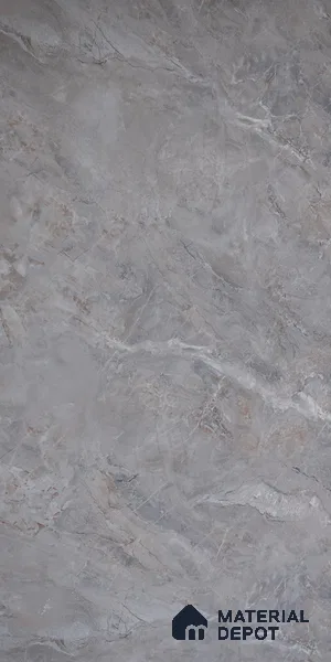 Grey Marble Look LM 22100 8 ft x 4 ft Texture Finish Decorative Laminate - 1 mm | Suitable for TV Unit, Wardrobe, Kitchen Cabinets