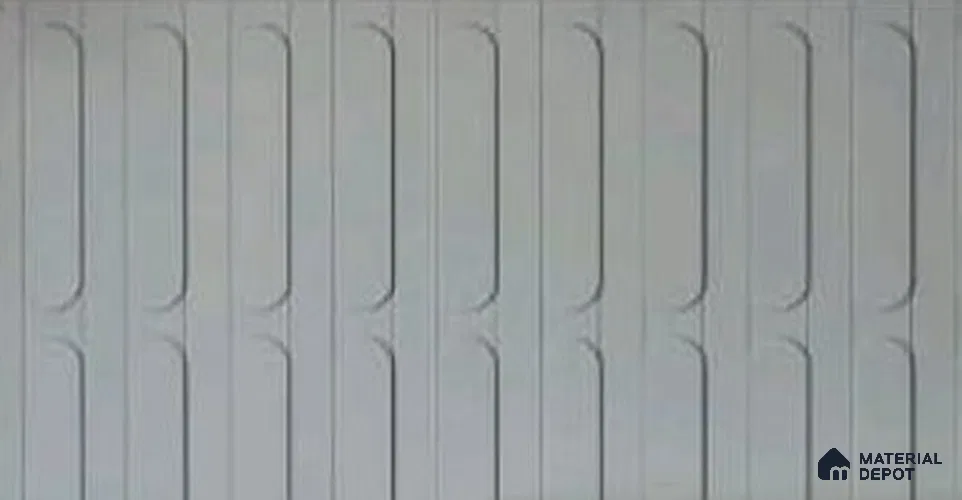 Duco Paintable Rounded Groove Pattern 8 ft x 4 ft CNC Made HDHMR - 12 mm