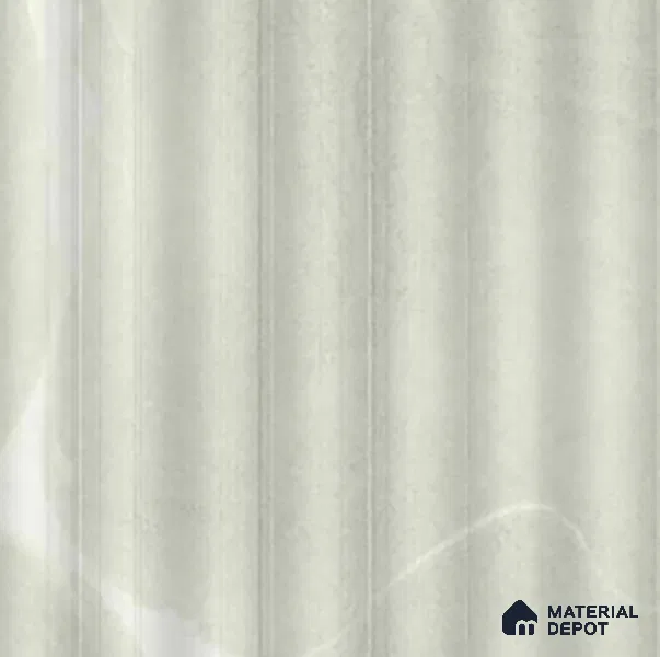 Marble Fluted Look LM 01365 Tokyo Rust 8 ft x 4 ft Texture Finish Decorative Laminate - 1 mm  | Suitable for TV Unit, Wardrobe, Kitchen Cabinets