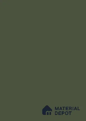Deep Olive Green Solid Colors Look LM 21820 8 ft x 4 ft Matte Finish 6H Anti Scratch Acrylic Laminate - 1.5 mm | Suitable for Living Room, Kitchen, Office