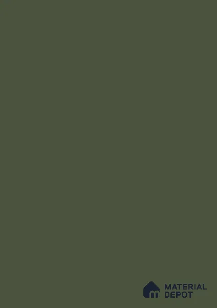 Deep Olive Green Solid Colors Look LM 21820 8 ft x 4 ft Matte Finish 6H Anti Scratch Acrylic Laminate - 1.5 mm | Suitable for Living Room, Kitchen, Office