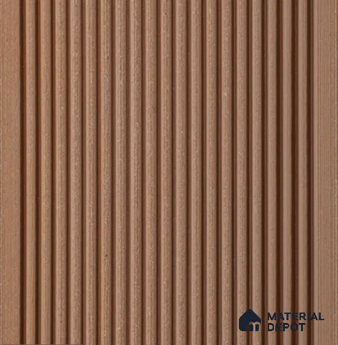 PN 06768 B (2895 x 146 x 24) mm WPC Cladding Exterior Wall Panel | 3 inch Screw for Framing (5 x 75) mm | 1.5 inch Screw for Profile Fixing (6 x 38) mm