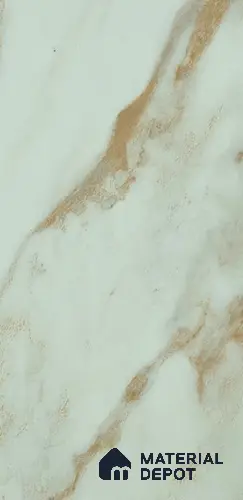 SI 4929 Blanco Gold Marble White Texture Finish Decorative Laminate | Suitable for interior applications in Kitchen Cabinates, Furniture, Wardrobe - 1 mm