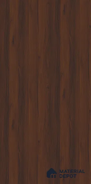 Brown Wood look LM 26207 8 ft x 4 ft Texture Finish Decorative Laminate - 1 mm | Suitable for TV Unit, Wardrobe, Kitchen Cabinets