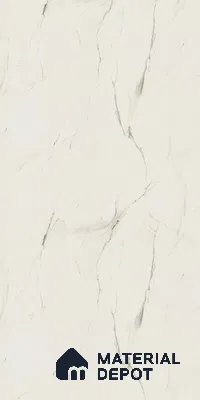 Marble Look LM 01680 Irish Carrara 8 ft x 4 ft Super Matte Finish Decorative Laminate - 1 mm | Suitable for TV Unit, Wardrobe, Kitchen Cabinets