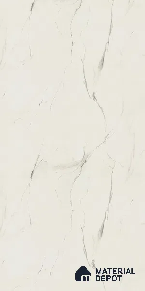Marble Look LM 01680 Irish Carrara 8 ft x 4 ft Super Matte Finish Decorative Laminate - 1 mm | Suitable for TV Unit, Wardrobe, Kitchen Cabinets