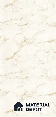 White Marble look LM 26208 8 ft x 4 ft Matte Finish Decorative Laminate - 1 mm | Suitable for TV Unit, Wardrobe, Kitchen Cabinets
