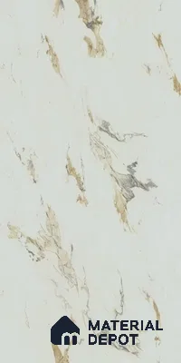 Marble Look LM 01621 Creamy Venetino 8 ft x 4 ft Texture Finish Decorative Laminate - 1 mm | Suitable for TV Unit, Wardrobe, Kitchen Cabinets