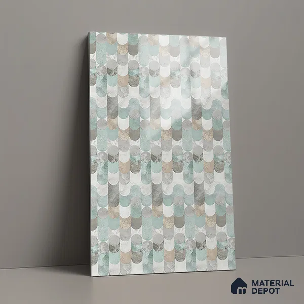 LM 01362 Chalet Natural 8 ft x 4 ft High Gloss Finish Decorative Laminate - 1 mm  | Suitable for TV Unit, Wardrobe, Kitchen Cabinets
